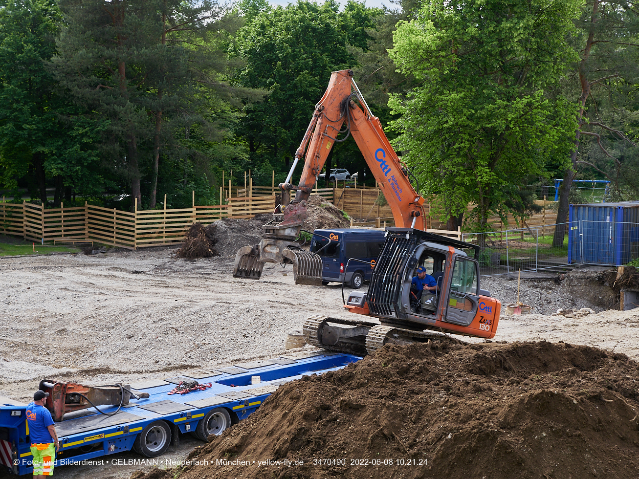 08.06.2022 - Baustelle zur Mütterberatung und Haus für Kinder